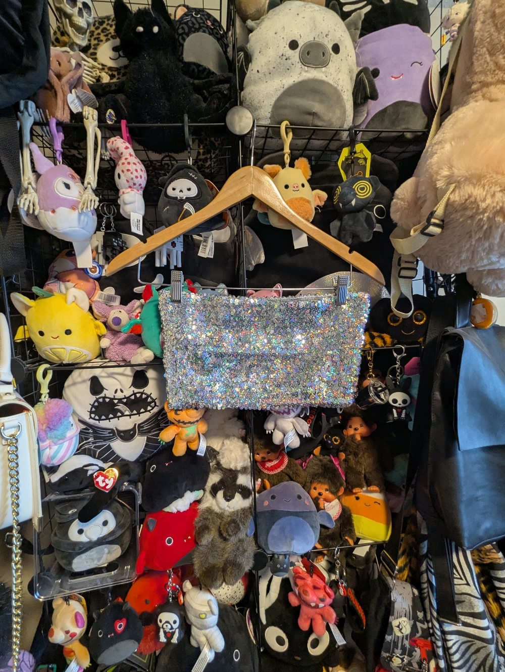 Y2K Silver Sequin Tube Top